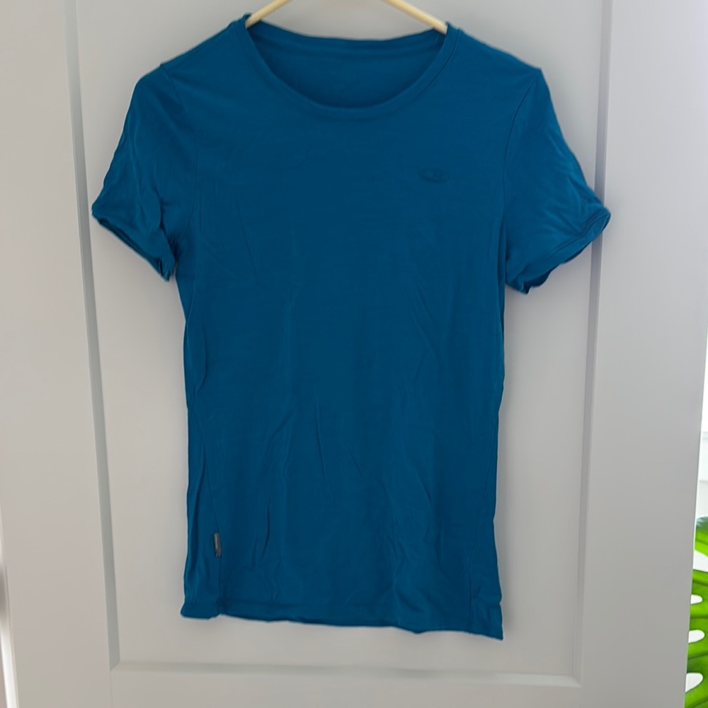 Icebreaker merino T-shirt blue